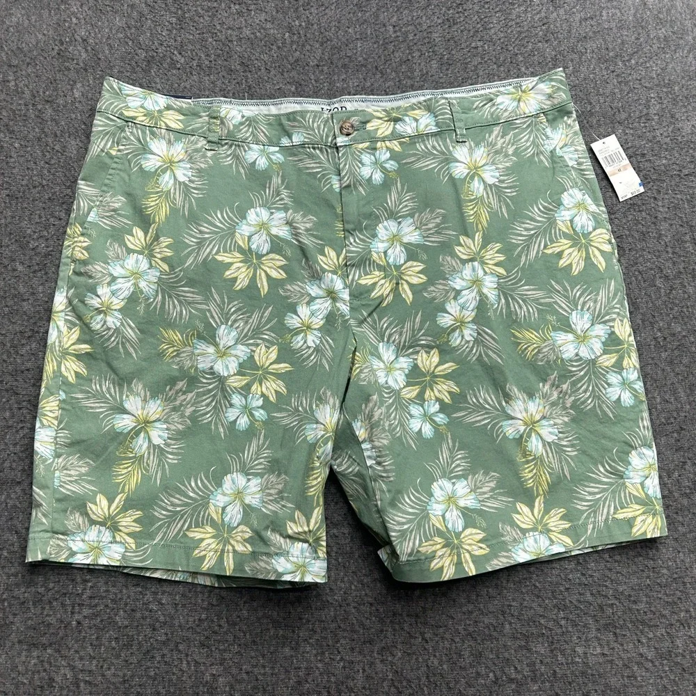 Izod Saltwater Sandbar‎ Printed Shorts Mens 42